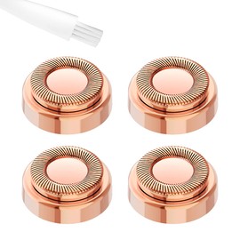 Hair Remover Replacement Heads Compatible with Finishing Touch Flawless Facial Hair Removal Gen 1 Only, 4 Count - Not Compatible with Gen 2 or Gen 3