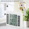 Refrigerator Thermometer, Remote Thermometer Digital Refrigerator Thermometer with 2PCS Sensor