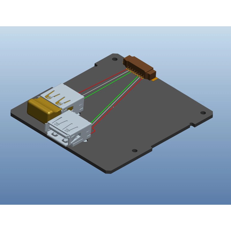 GORITE Intel NUC LID With Hidden Internal and External USB