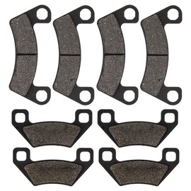 NICHE Brake Pad Kit for Arctic Cat Wildcat Sport 700 1436-811 2502-217 Front Rear Semi-Metallic