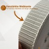 markiso® Rolladengurt 23mm x 6,5m – verstärkte Webkante, UV- &