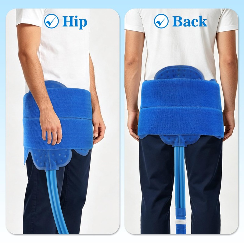 Cold Therapy Machine with Universal Pad for Hip After Surgery