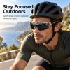 UV400 Sports Sunglasses for Men & Women – Lightweight Wrap-Around