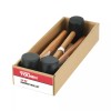 HYPER Tough 16 Ounce Rubber Mallet With Wood Handle