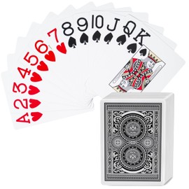 Playing Cards - HD Wasserdichtes, langlebiges Kunststoff-Pokerdeck mit abgerundeten Kanten, Ideal für Reisen und Partys