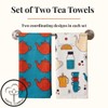 Rosula Studio Tea Towels Set of 2, 50 x 70