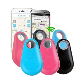 Deeabo 6Pcs Smart Key Finder, Tracking Positioning Finder Anti-lost Alarm Locators Water Drop Pets Key Wallet Car Child Bag Phone Alarm Anti Lost Bluetooth Trackers, Colorful