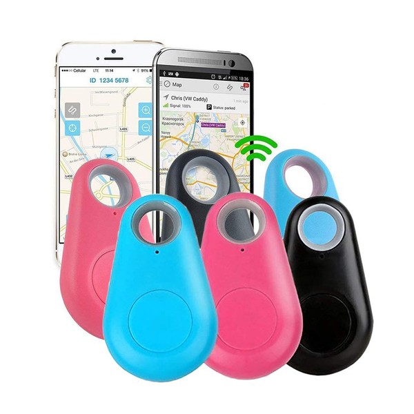 Deeabo 6Pcs Smart Key Finder, Tracking Positioning Finder Anti-lost Alarm