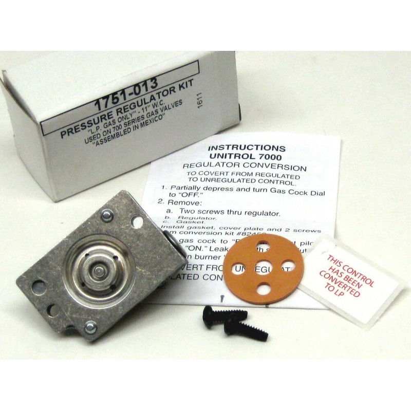 For Robertshaw LP Gas Conversion Pressure Regulator Kit 1751-013