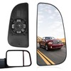 TOP-MAX 68067730AA Ram Passenger Right Side Lower Mirror Glass Replacement
