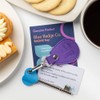 Blue Badge Recycled Bottles Keyring