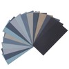 17 Pcs Ultra Fine Sheet Wet Dry Sandpaper, 23 x