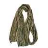 Rotfuchs Baumwollschal Damenschal Herrenschal Knitterlook streifen Muster in beige