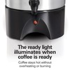 Hamilton Beach 45 Cup Coffee Urn and Hot Beverage Dispenser,