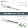 JRready ST6329-2 Deutsch DTM Connectors kit 2 Pin Gray Waterproof