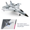 RC Glider Plane Lightweight Flexible Remote Control Airplane with LED