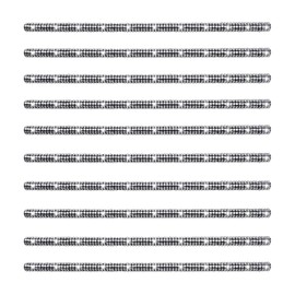 EMSea Pack of 10 Car Air Conditioning Ventilation Outlet Trim Air Outlet Stripes Bling Rhinestone Decor Interior Decorative Accessories