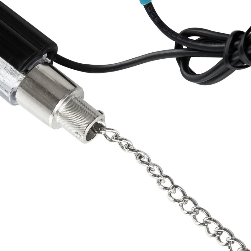 Discoball 3Pack Fishing Bite Alarm Chain LED Illuminated Hangers Bite