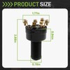 Carbbia Ignition Key Switch 12 Volts Starter Switch for Club