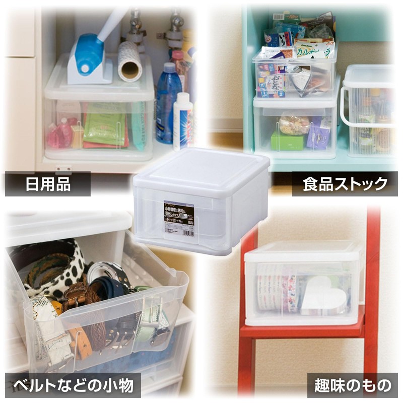 Tenma Simple Accessories Storage Case for Seeing Contents, Made in