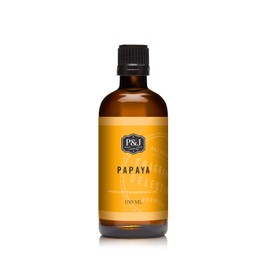 P&J Trading - Papaya Scented Oil 100ml - Fragrance Oil for Candle Making, Soap Making, Diffuser Oil
