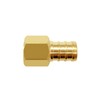 Joywayus Brass PEX Pipe Fitting, 1/2" PEX x 1/4" NPT