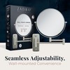 Zadro 7" Wall Mounted Wardrobe, Vanity Makeup Mirror with Magnification