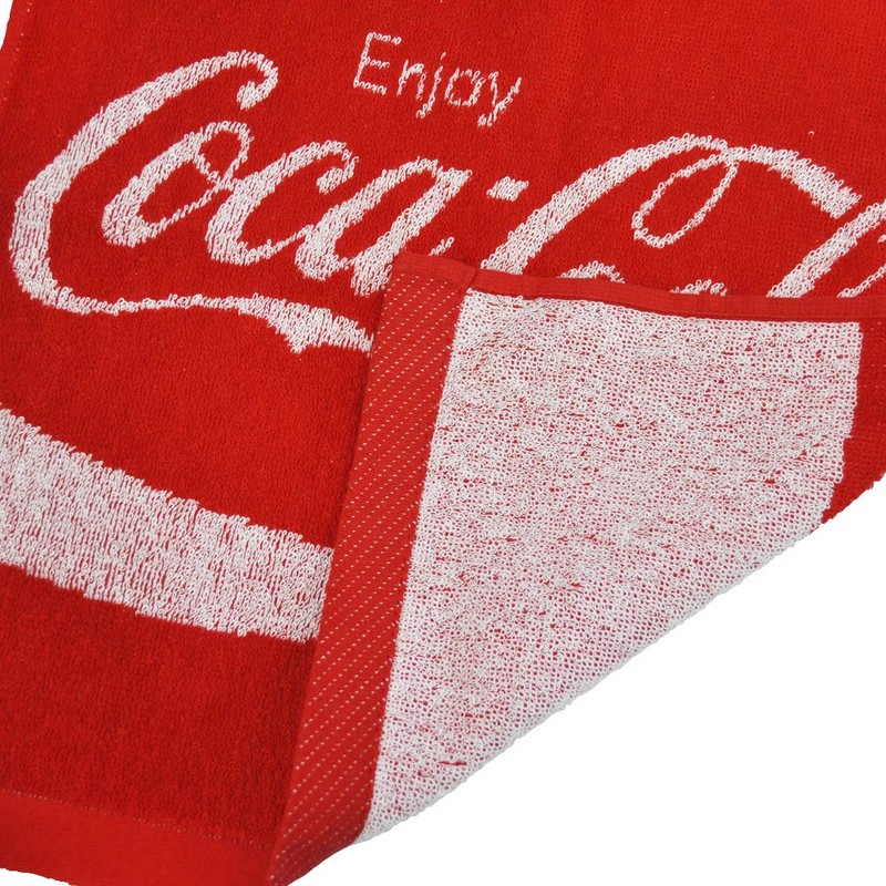 犬飼タオル コカ・コーラ ジャガード ウォッシュタオル