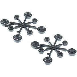 Redcat RER12618 Lower Shock Cap & Spring Retainer (8 Pieces Each)