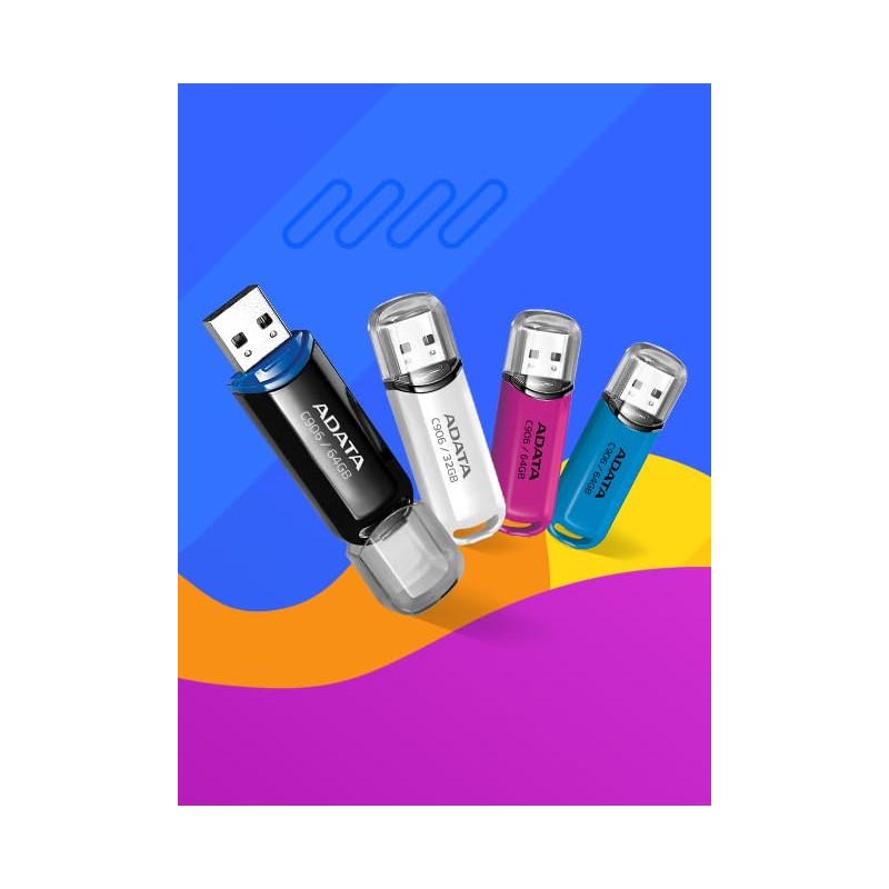 ADATA C906 - PenDRIVE USB 2.0 Stick Classic 64 GB,