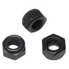 100Pcs M3 x 0.5mm Hex Lock Nuts Carbon Steel Nylon