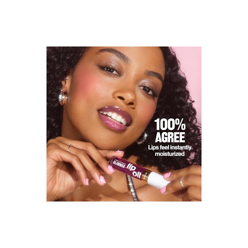 Gloss Revlon Super Lustrous Glimmer Lip Oil Tono Candy Hearts