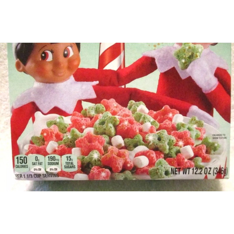 Kellogg Elf on the Shelf Sugar Cookie Cereal | Sealed