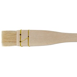 Jackson's : Artist Hake White Goat Hair Brush : Flat : 1in (24mm)