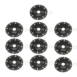 10pcs Angle Grinder Saw Blade Flat Emery Multifunctional Cutting Saw Blade for Stainless Steel Cast Iron Rebar