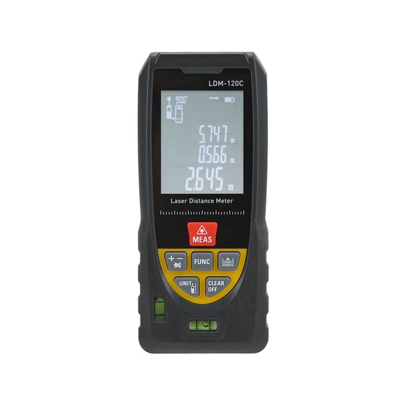 Laser Rangefinder LDM‑120C High Accuracy Antiglare Laser Infrared Electronic Ruler