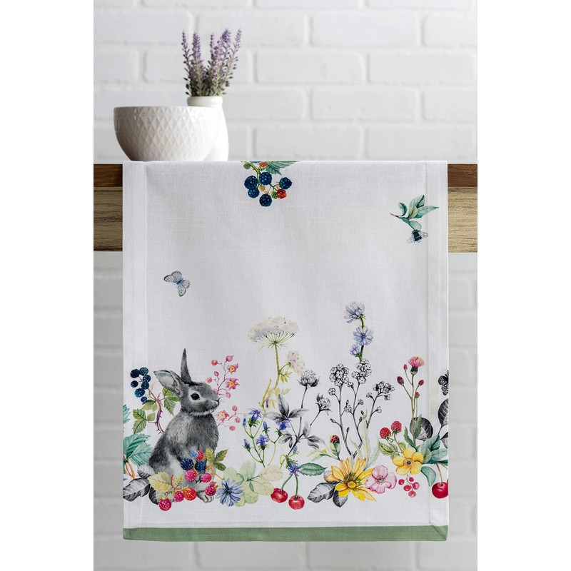 Maison d' Hermine Table Runner 100% Cotton 37cm x 230cm