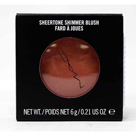 MAC Sheertone Shimmer Blush Peachtwist for Women, 6g/0.21 ounce