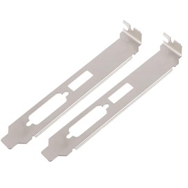 Audiophan PCI Slot Universal Bracket for DVI HDMI Product Size 121x22mm Set of 2