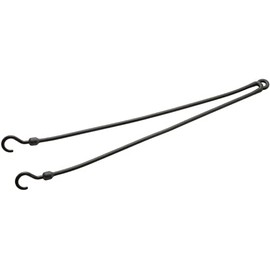 The Perfect Bungee 61313 Outdoor Camping Elastic Durable Rope, Easy Stretch Cord, Black, 48 Inches