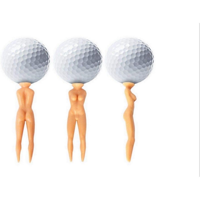 KIBBEH Pack of 50 Golf Tees, Girls Golf Tees, 7.5