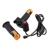 Twist Throttle Grips 3 Speed With LED Display Screen Handle