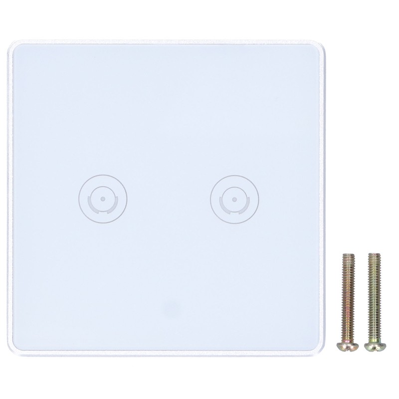 2 Gang Smart Touch Switch WiFi British Standard for Google