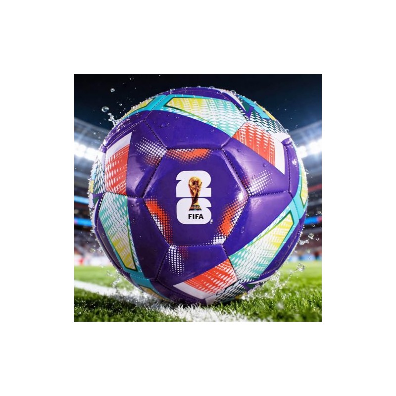Hy-Pro Pallone da Calcio Taglia 5 - FIFA Coppa del