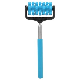 DOUQIFEI Massage Stick, Yoga Massage Stick for Men and Women Granular Body Massage Tool Telescopic Roller Massage Stick Home Neck Leg Back Body Massage Stick, Blue