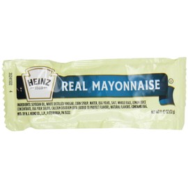 Heinz Mayonnaise Single Serve Packages, 0.42 Oz, Pack of 200