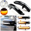 QKLsudua 2pcs Dynamic Turn Signal LED Side Mirror Indicator Blinker