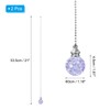 PATIKIL 21 Inch Ceiling Fan Pull Chain Extender Sets, 2