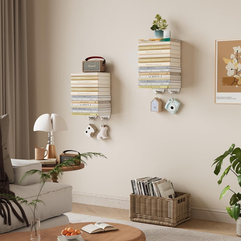 BOSAIDONG Vertical Spine Metal Tower for Wall Mounted Set of