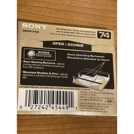 Sony New Sony Premium Gold MiniDiscs 74 minute Minidiscs  Gold Label**